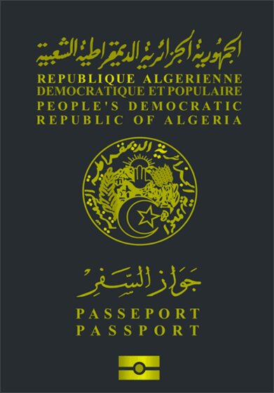 Algeria passport