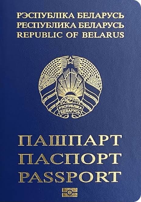 Belarus passport