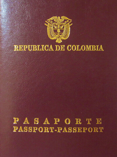 Colombia passport