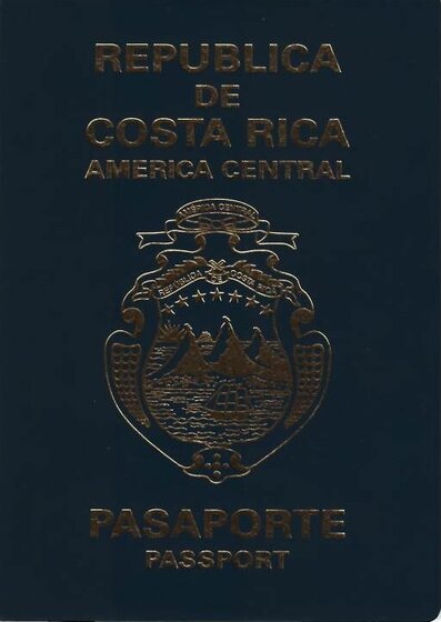 Costa Rica passport