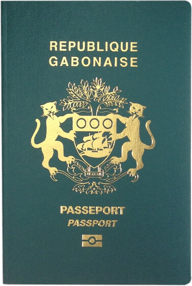 Gabon passport